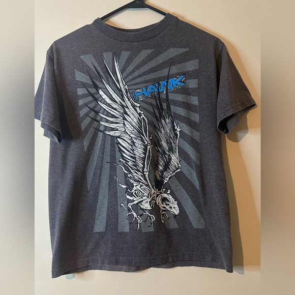 Tony Hawk Men's Charcoal Winged Graphic Tee - Picture 1 of 3